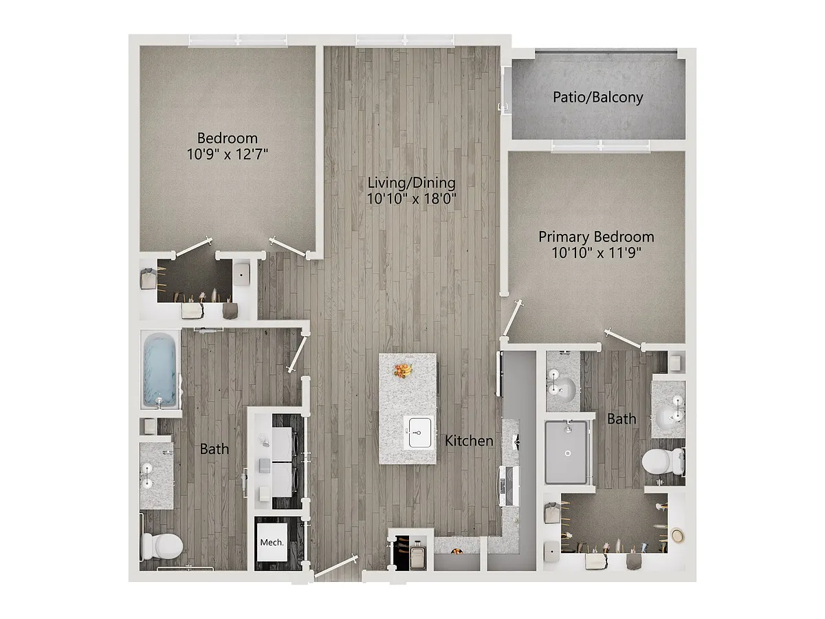Floor plan B11