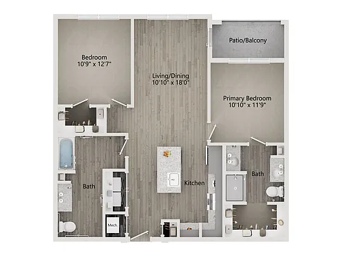 Floor plan B11