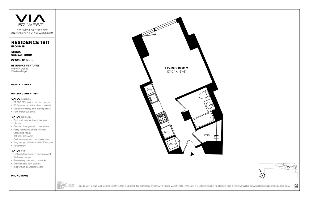 Building Photo - 625 W 57th St #1911