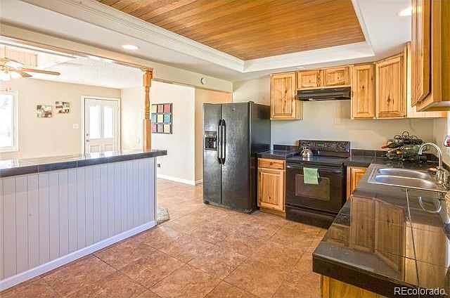 Nice Clean Kitchen, now has two refrigerators!