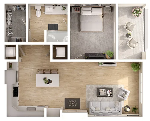 Floor plan A1