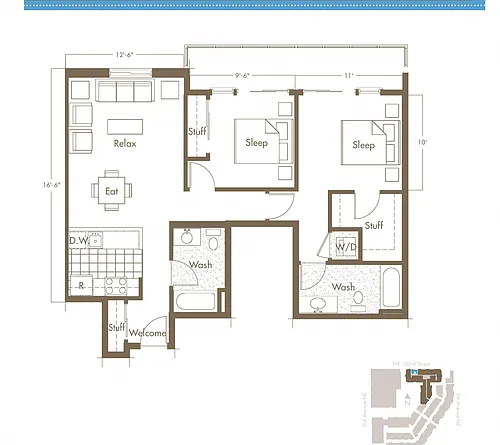 Floor plan B12