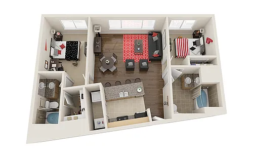 Floor plan B4