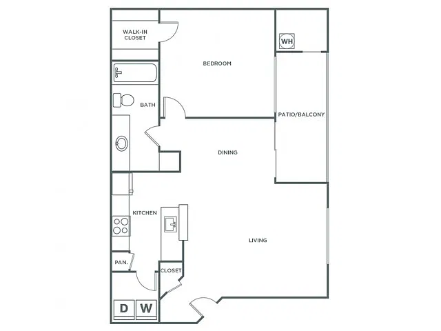 Floor plan Bluebird Sophisticated
