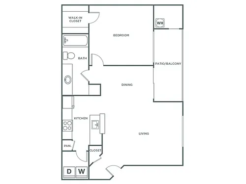 Floor plan Bluebird Sophisticated