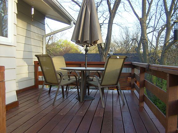Deck off Kitchen