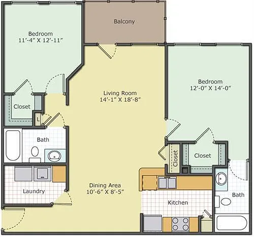 Floor plan Griffith