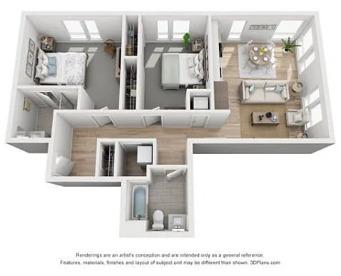 Floor plan Union House B6