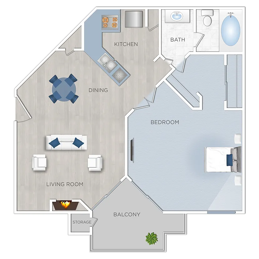 Floor plan C