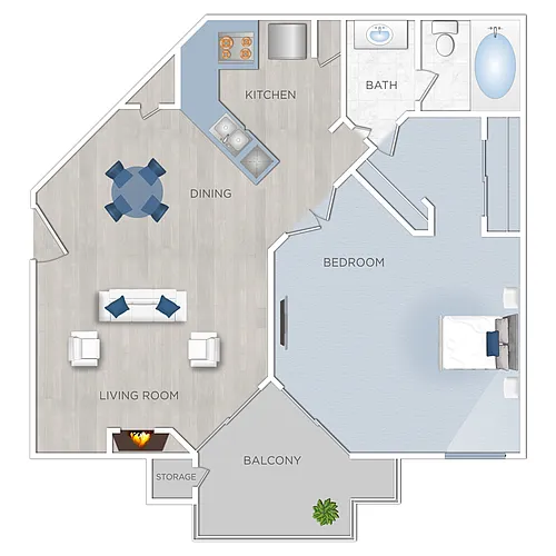 Floor plan C