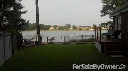 Left side to water