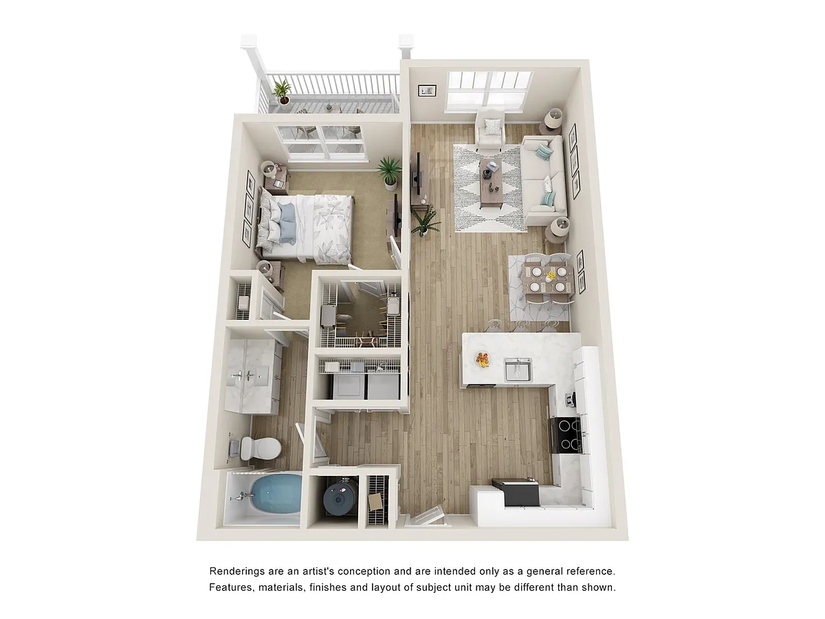 Floor plan The Birch
