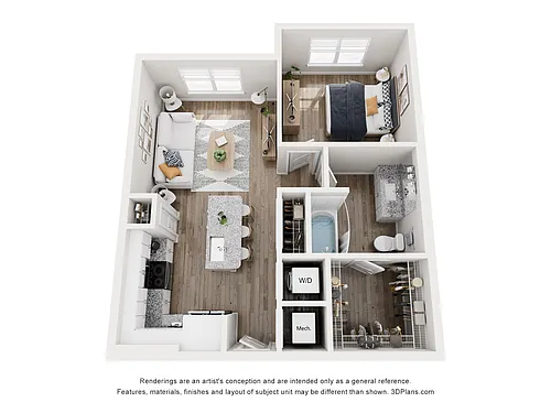 Floor plan A1