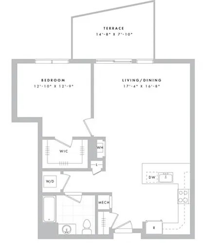 Floor plan A13