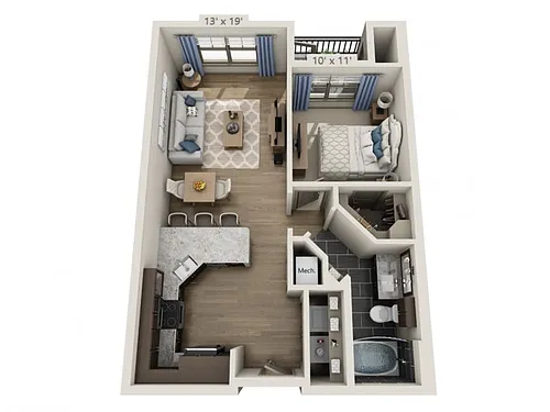 Floor plan Nash