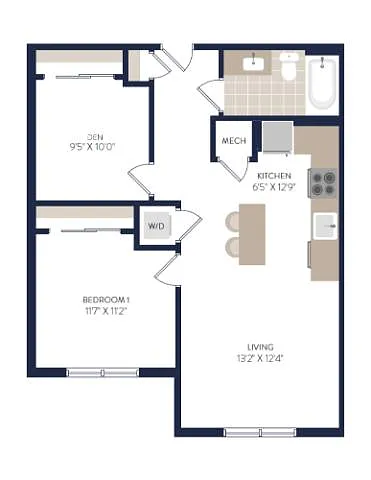Floor plan A4D