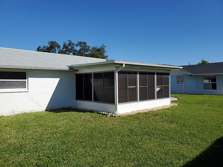 Exterior Rear - Florida Room