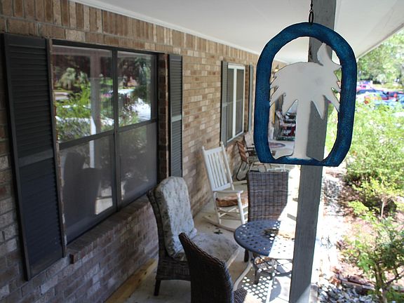 Covered front porch