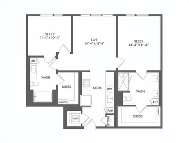 Floor plan C4