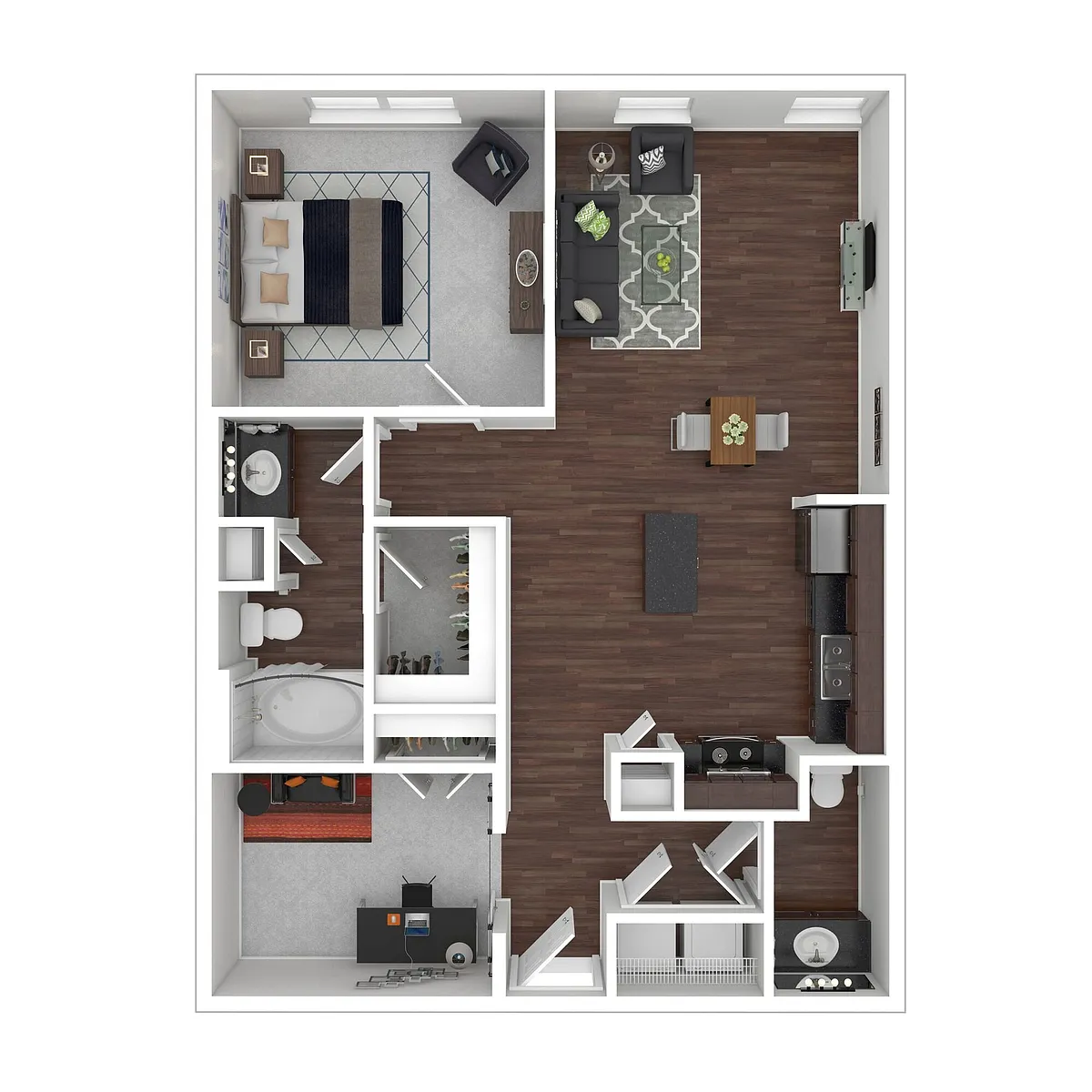 Floor plan A23