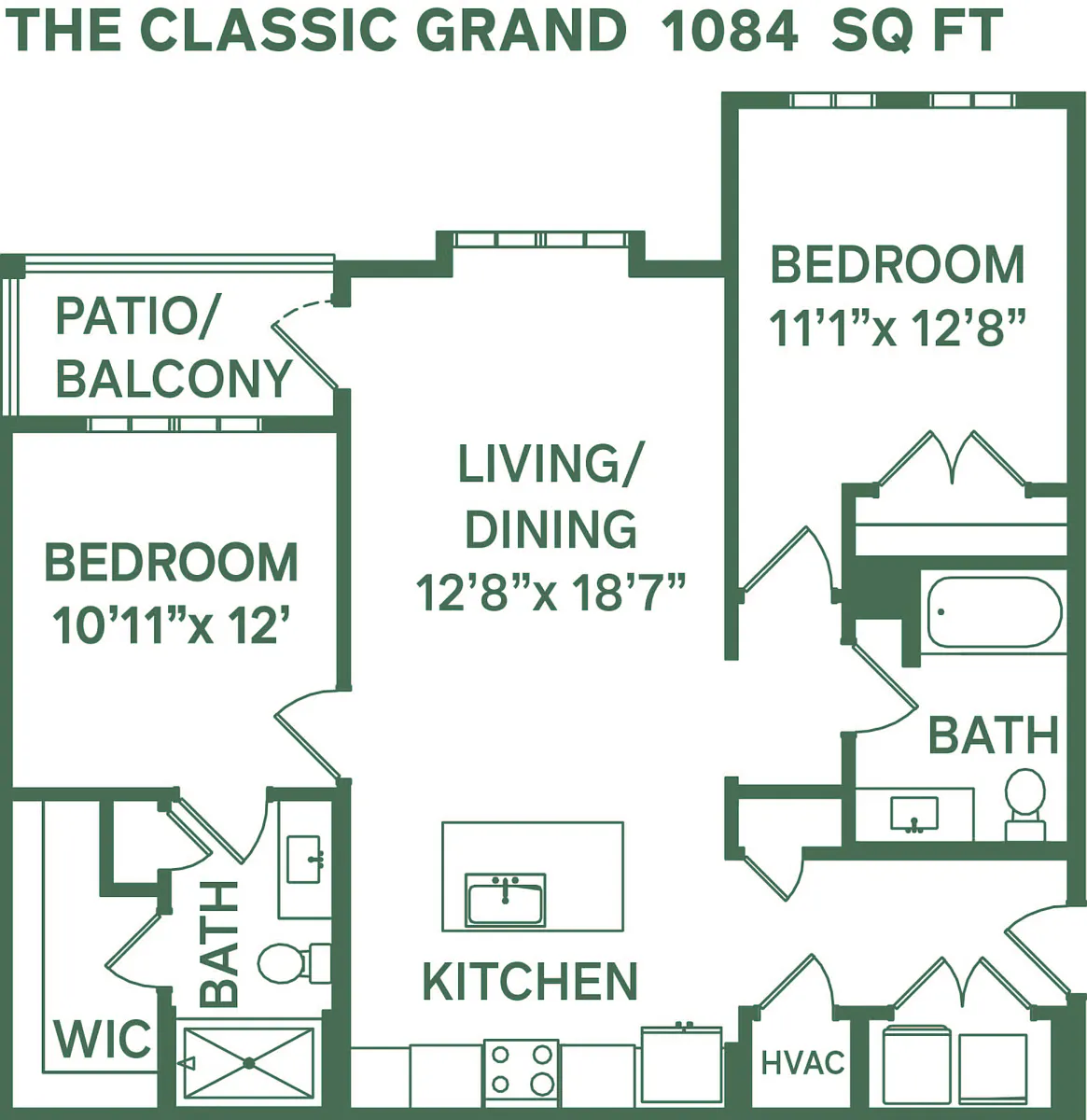 Floor plan Classic Grand B1A