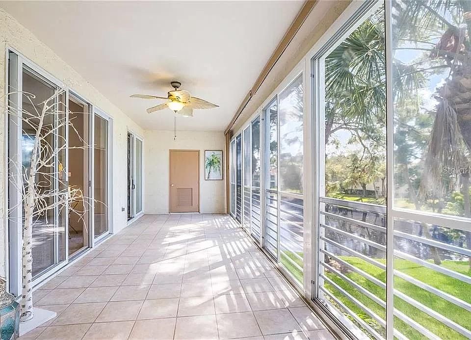 Screened Lanai with Sliding doors for year round use