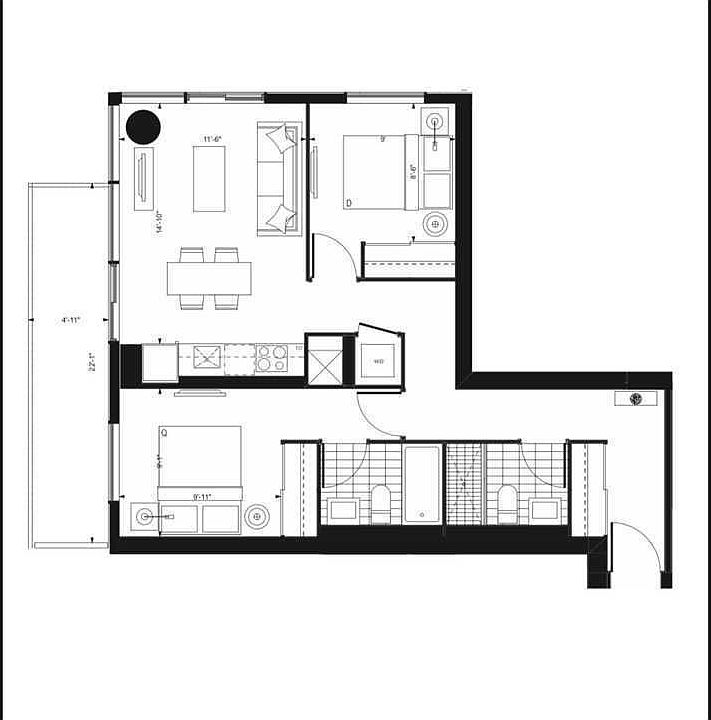 2nd image of 39 Roehampton Ave #3703