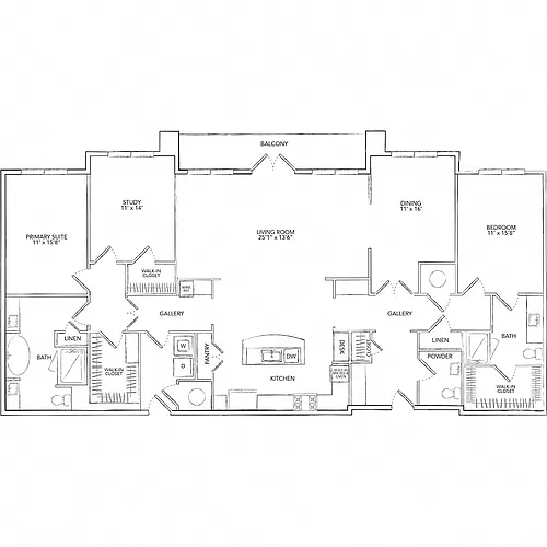 Floor plan B17-PH