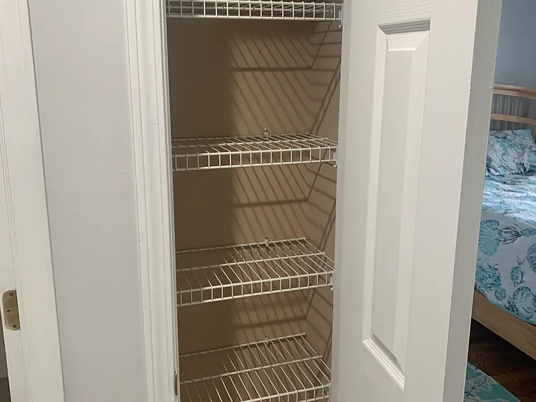 Hall linen closet