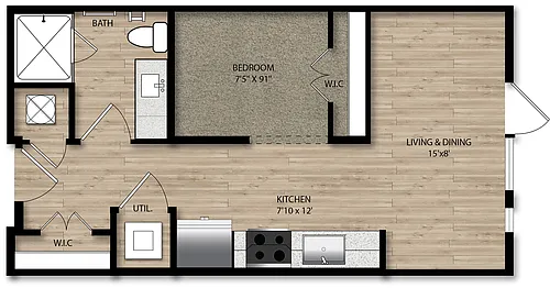 Floor plan E1