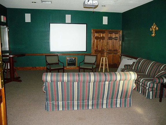 MEDIA ROOM in the Clubhouse for the use of the residents and their guests.