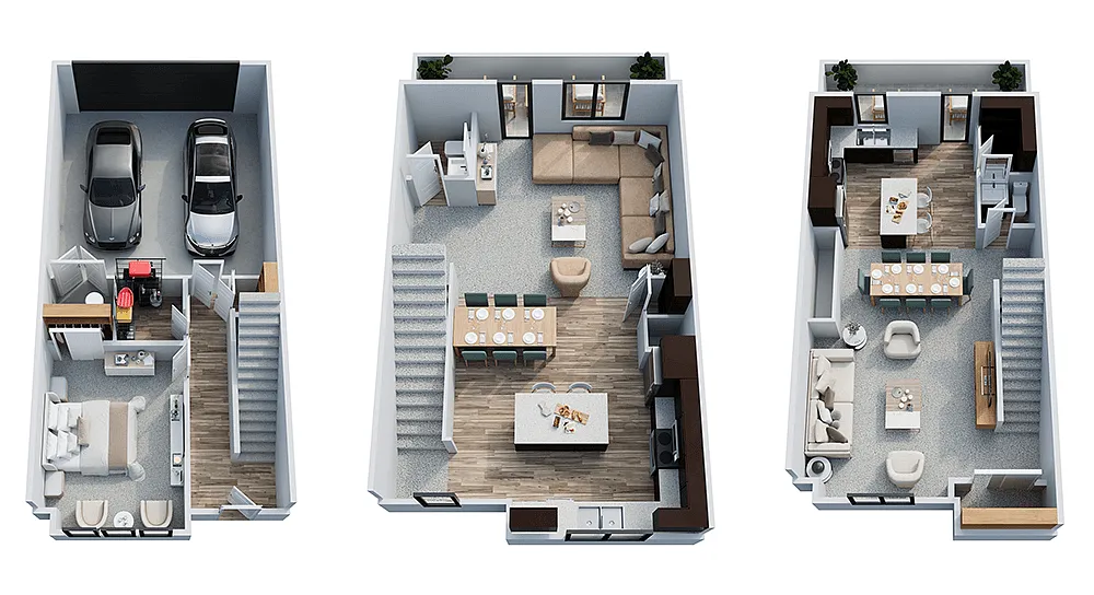 Floor plan Four Bedroom