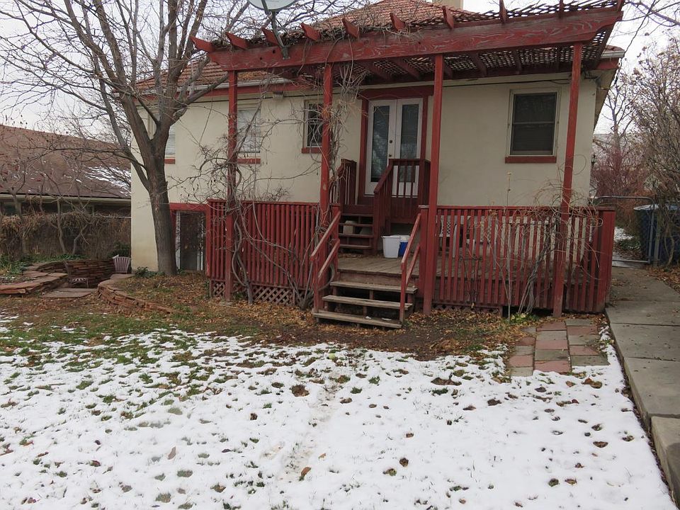 back yard deck