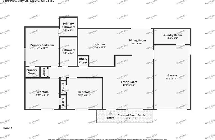 3 bed, 2.0 bath, 1043 sqft, $1,250 — Photo 2