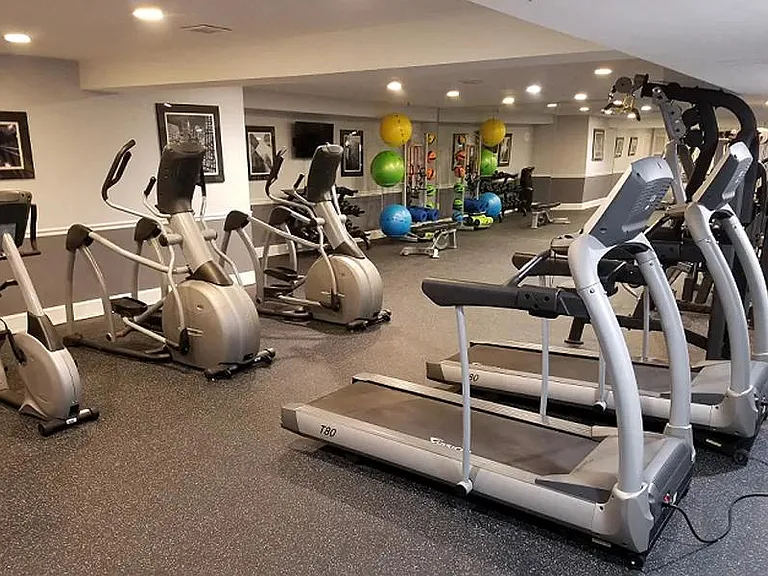 Fitness Center with Cardio Equipment