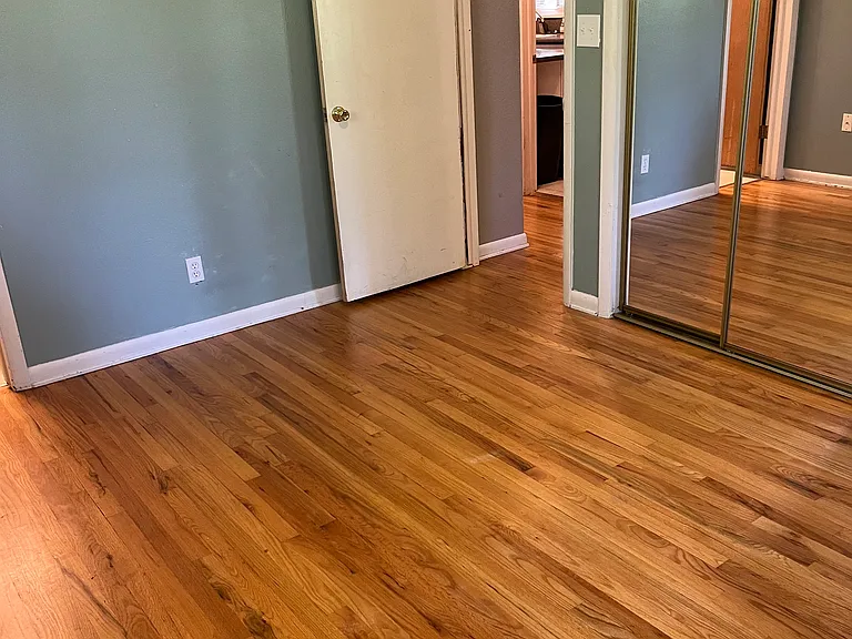 Master bedroom. Has .5 bath off from it. Large. Loset.