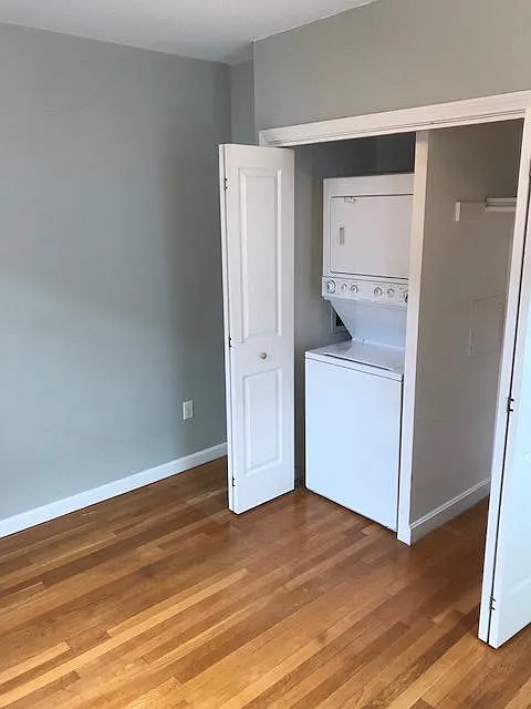 Laundry in closet of 2nd bedroom