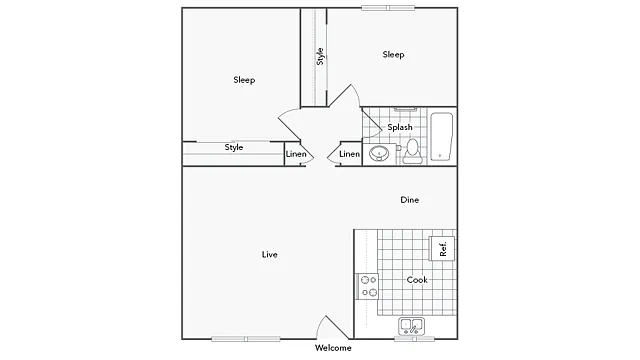 Floor plan Park