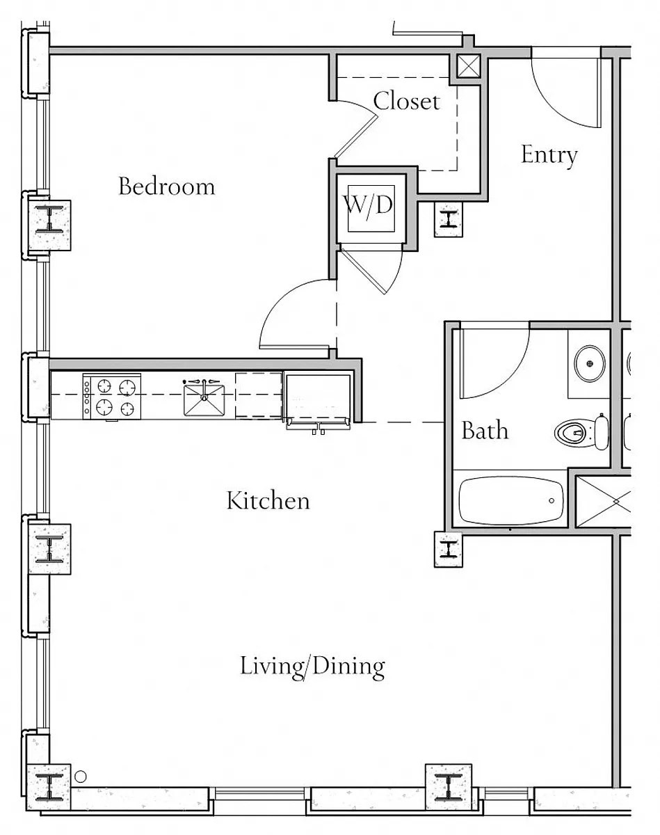 Floor plan Floorplan N