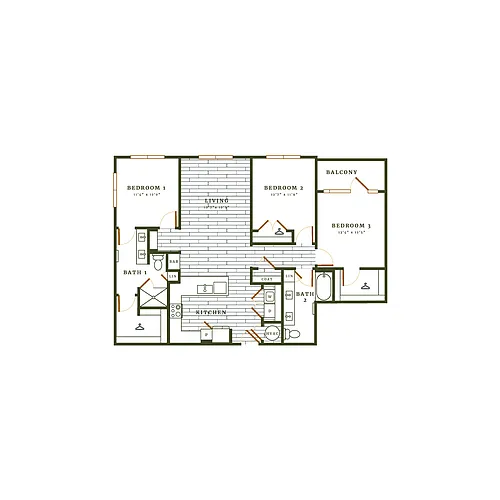 Floor plan Moorehouse