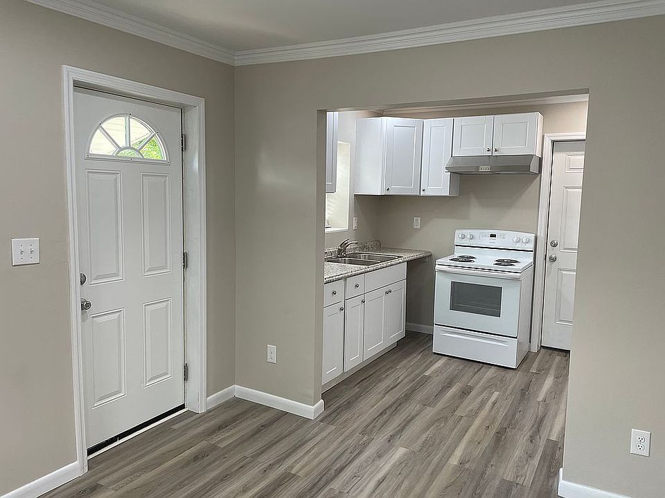 Front Door & Kitchen