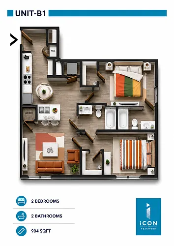 Floor plan B1