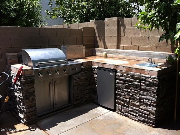 Built-in Barbecue area