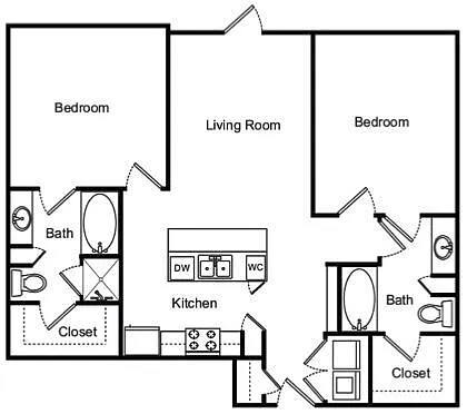 Floor plan B1