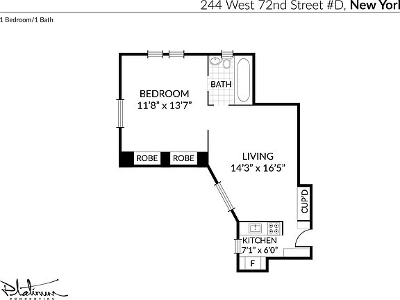 3rd image of 244 W 72nd St APT 4D