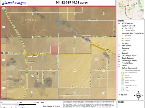 344-22-025 Calle OCampo, Kingman, AZ 86409