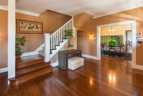 Enry and front stairway