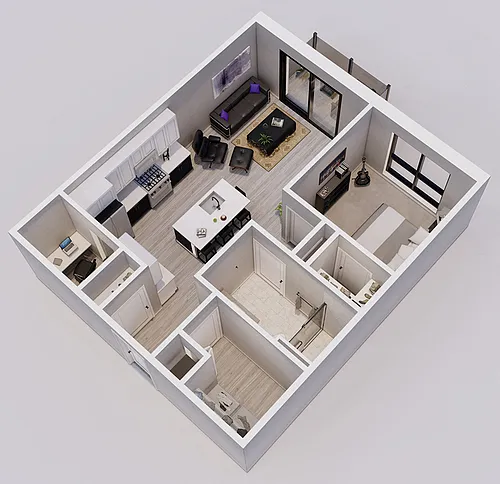 Floor plan Wedgewood Style B