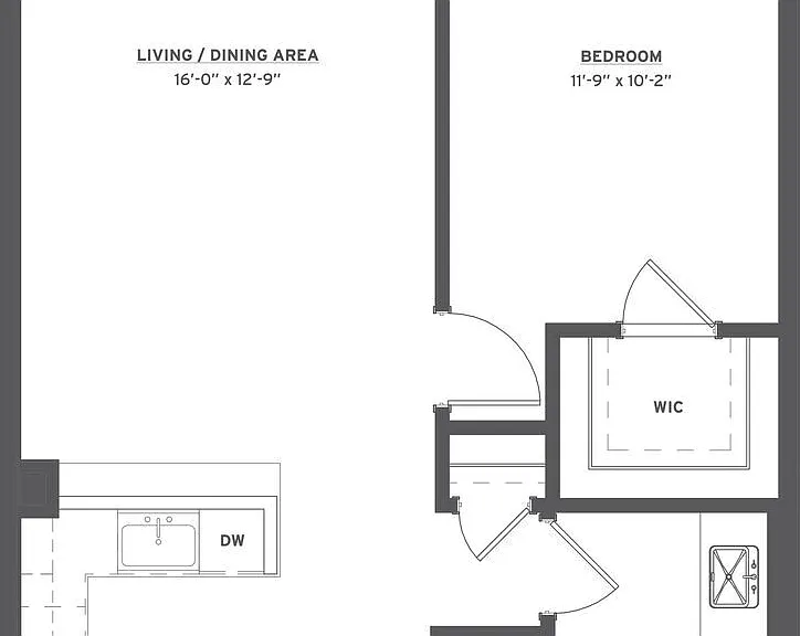 B2 floor plan Beach Street Landing