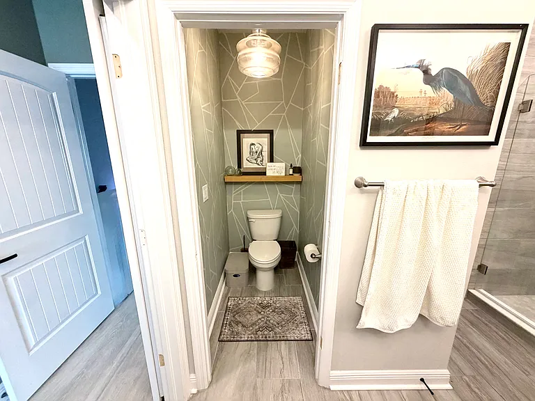 Primary Bathroom water closet